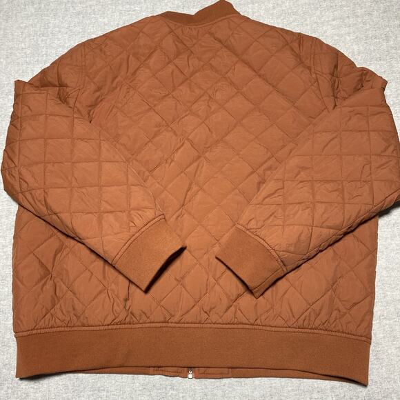 Levis Jacket Mens XXL Orange Arctic Bomber Rugged Americana Workwear Quilted 2XL - Picture 2 of 12
